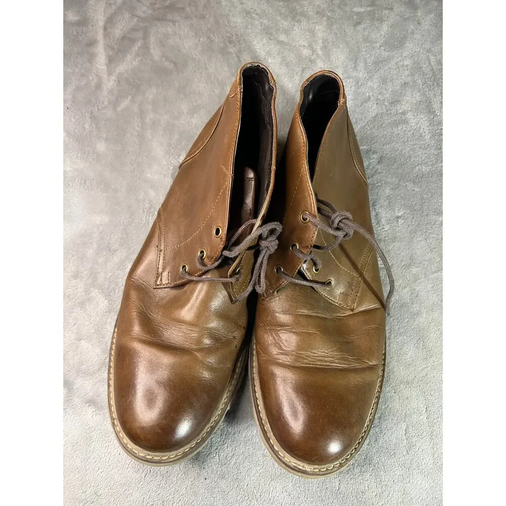 Rockport brown Sharp & Ready Chukka boots mens 11.5